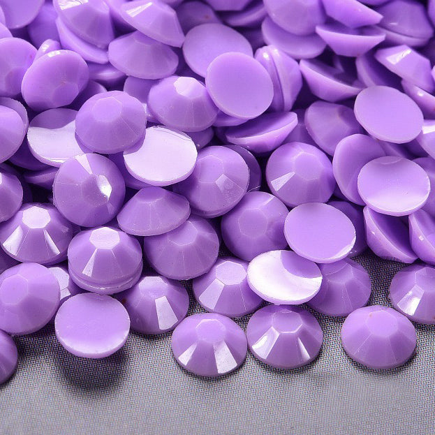 γA129γ3mm-5mm Mixed Solid Opaque Resin Rhinestones Gems