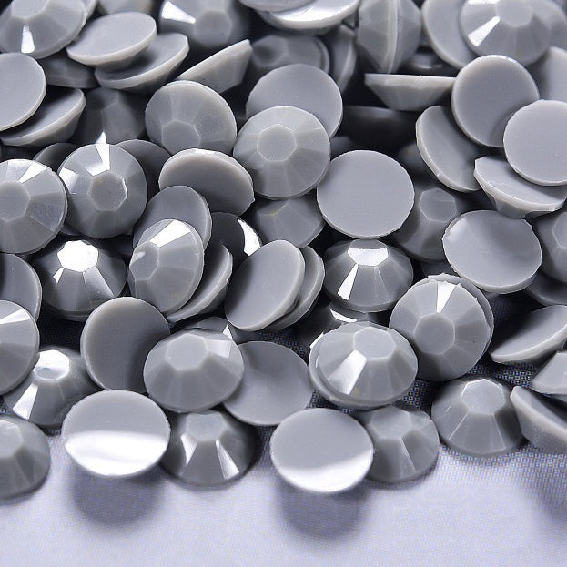 γA129γ3mm-5mm Mixed Solid Opaque Resin Rhinestones Gems