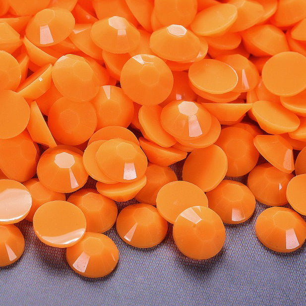 γA129γ3mm-5mm Mixed Solid Opaque Resin Rhinestones Gems