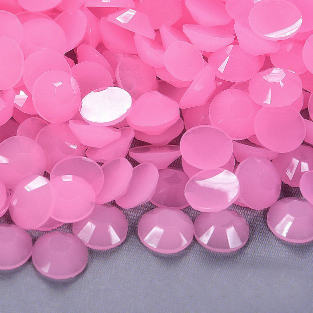 γA129γ3mm-5mm Mixed Solid Opaque Resin Rhinestones Gems