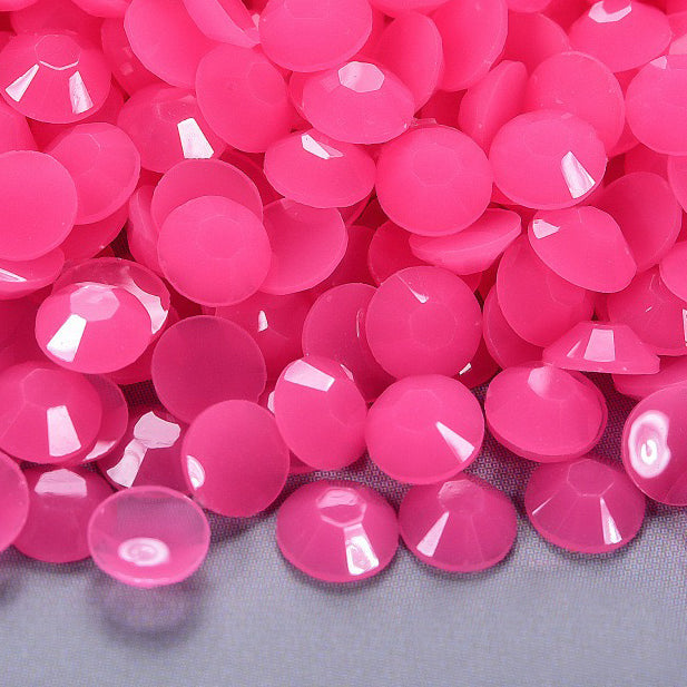 γA129γ3mm-5mm Mixed Solid Opaque Resin Rhinestones Gems