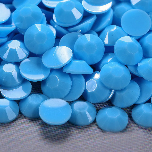 γA129γ3mm-5mm Mixed Solid Opaque Resin Rhinestones Gems