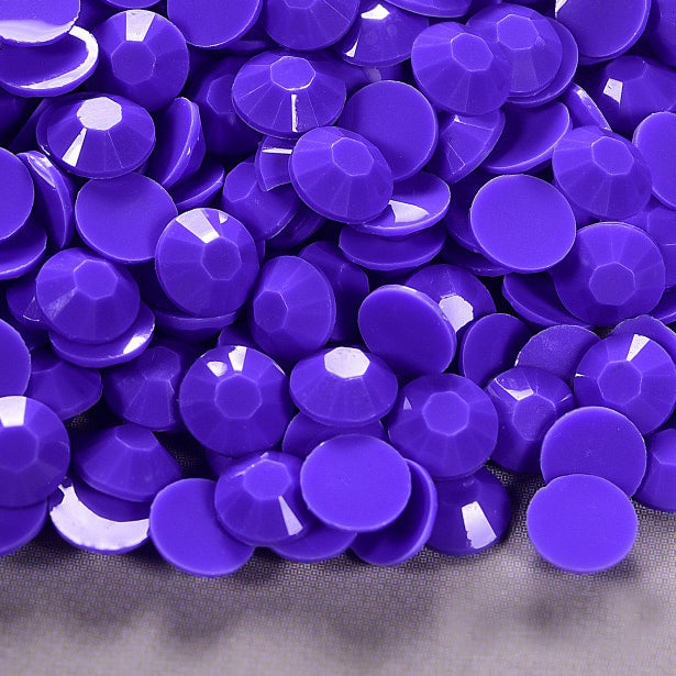 γA129γ3mm-5mm Mixed Solid Opaque Resin Rhinestones Gems