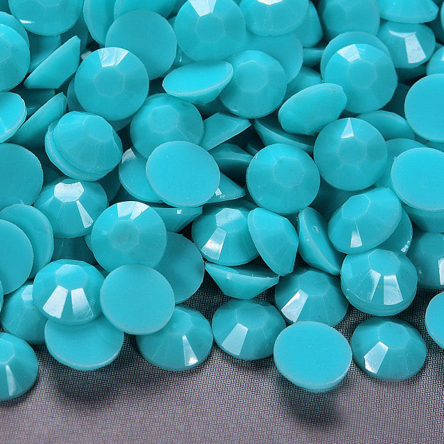 γA129γ3mm-5mm Mixed Solid Opaque Resin Rhinestones Gems