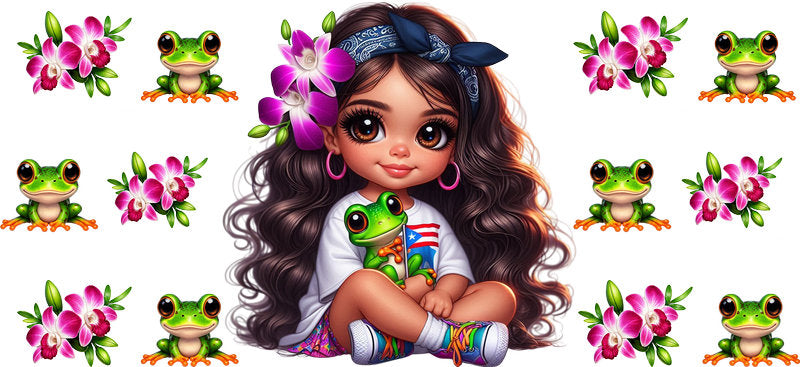 latina princess cup wrap elegant cute design for glass can