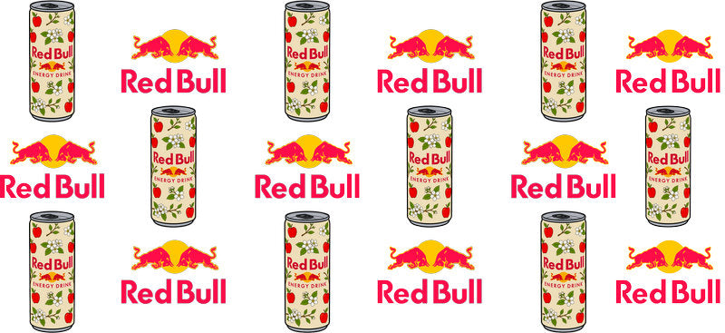 Energy drink aesthetic UV DTF Cup Wrap for 16oz Glass Can Libbey KA-10025
