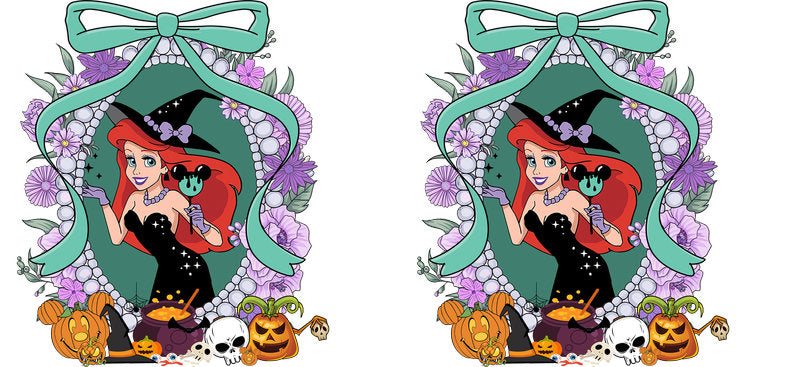 Halloween UV DTF Cup Wrap for 16oz Glass Can KA-11530