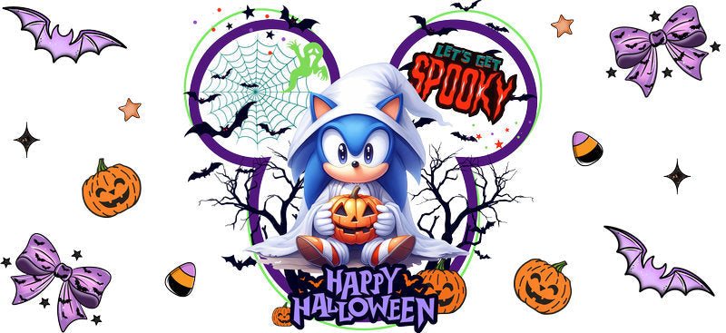 Halloween UV DTF Cup Wrap Tumbler Decal Glass Can Wrap for 16oz Libbey KA-12374