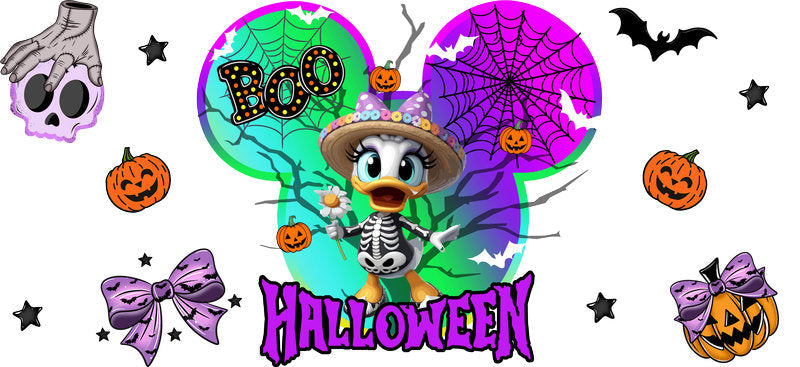 Halloween UV DTF Cup Wrap Tumbler Decal Glass Can Wrap for 16oz Libbey KA-12397