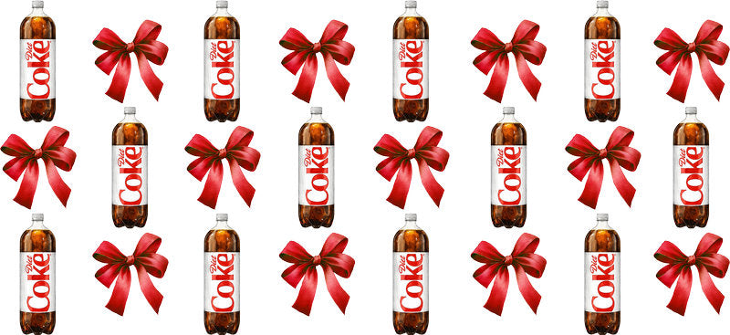 Bow Soda Can UV DTF Cup Wrap for 16oz Libbey Glass KA-13640
