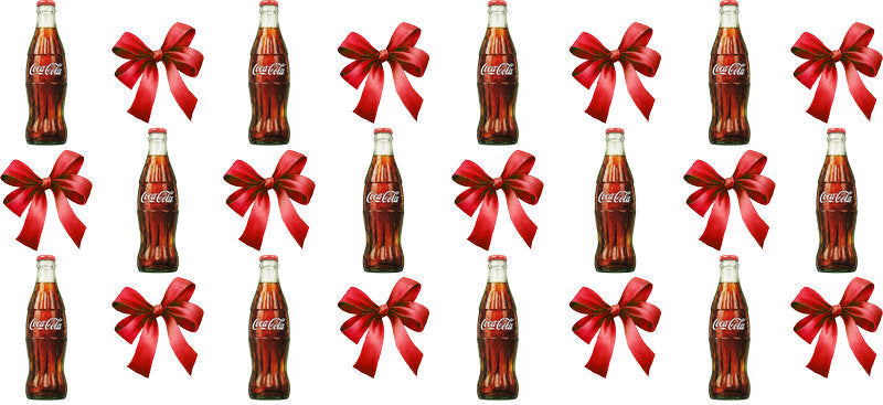 Bow Soda Can UV DTF Cup Wrap for 16oz Libbey Glass KA-13648