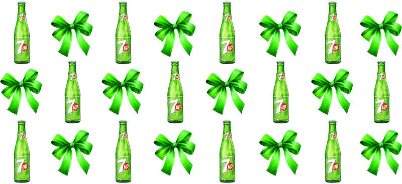 Bow Soda Can UV DTF Cup Wrap for 16oz Libbey Glass KA-13660