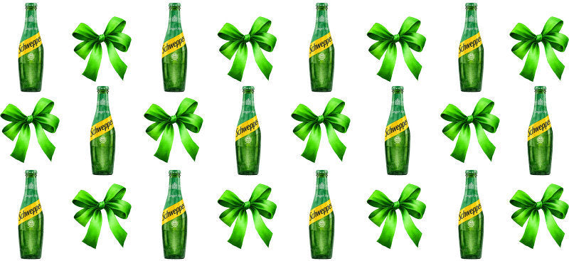 Bow Soda Can UV DTF Cup Wrap for 16oz Libbey Glass KA-13675