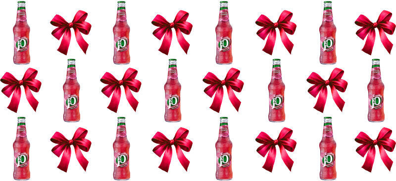Bow Soda Can UV DTF Cup Wrap for 16oz Libbey Glass KA-13692