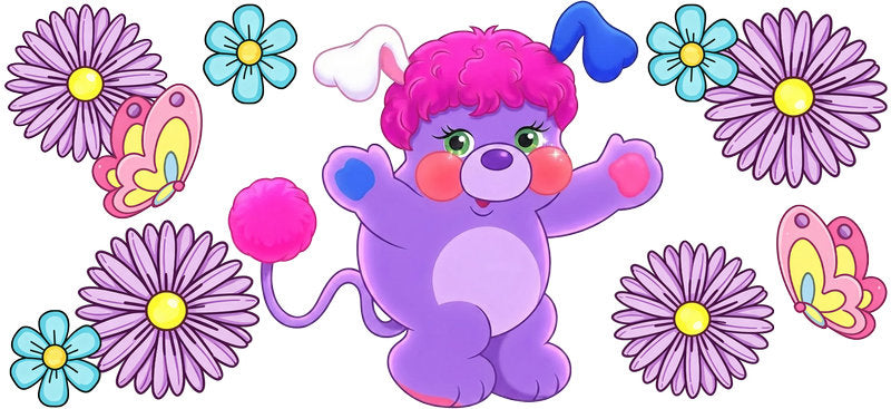 Cute Colorful Bears UV DTF Cup Wrap for 16oz Libbey Glass KA-16444