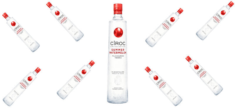 Strawberry Vodka UV DTF Cup Wrap for 16oz Libbey Can KA-17562