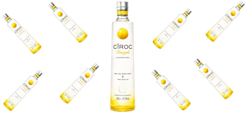 Lemon Vodka UV DTF Cup Wrap for 16oz Libbey Can KA-17572