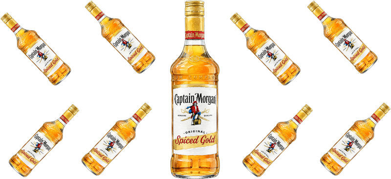Spiced Rum UV DTF Cup Wrap for 16oz Libbey Can KA-17673