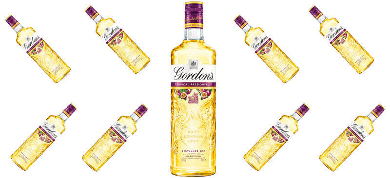 Purple Gin UV DTF Cup Wrap for 16oz Libbey Can KA-17696