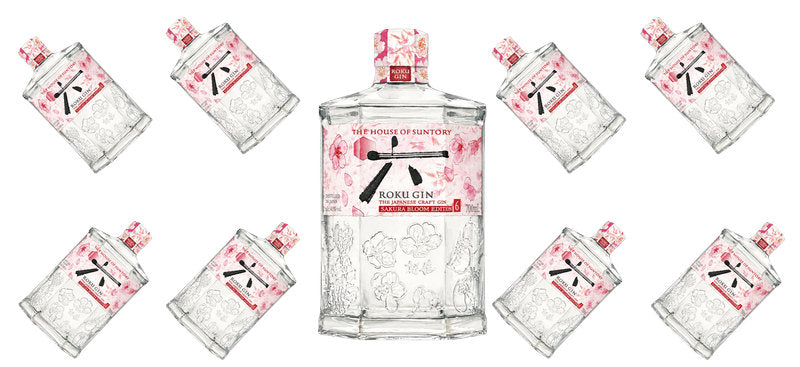 Pink Gin UV DTF Cup Wrap for 16oz Libbey Can KA-17702