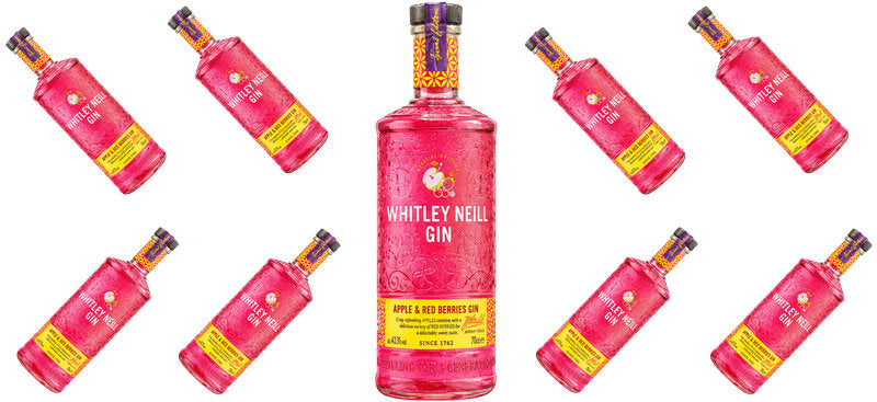 Pink Gin UV DTF Cup Wrap for 16oz Libbey Can KA-17704