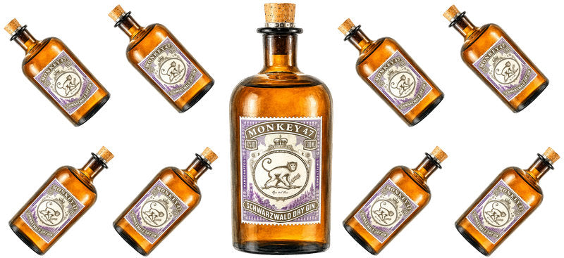 Gold Gin UV DTF Cup Wrap for 16oz Libbey Can KA-17721