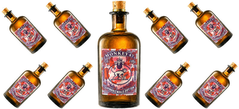 Spiced Gin UV DTF Cup Wrap for 16oz Libbey Can KA-17722