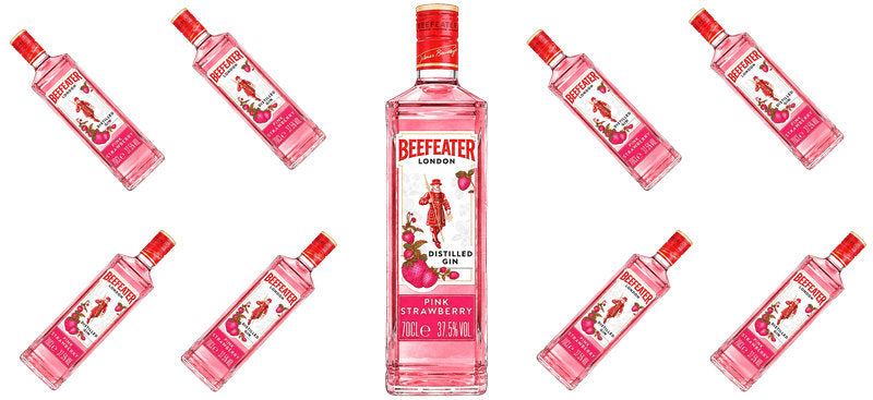Pink Gin UV DTF Cup Wrap for 16oz Libbey Can KA-17739