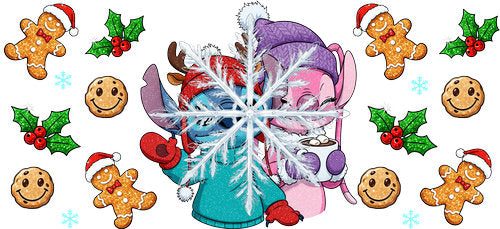 Christmas UV DTF Cup Wrap for 16oz Libbey Can KA-18496