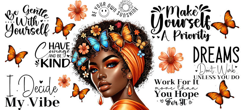 believe in yourself uv dtf wrap ka-5897