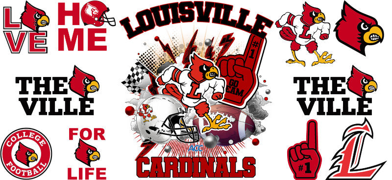 Louisville Cardinals NCAA College Football Cup Wrap KA-6024
