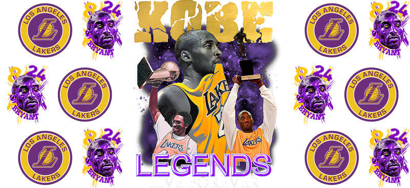 KA-8878 basketball legend tribute cup wrap design