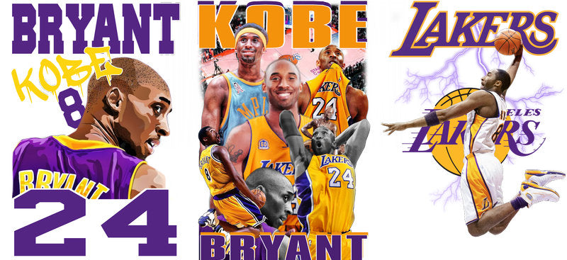 KA-8885 basketball legend number twenty four cup wrap design
