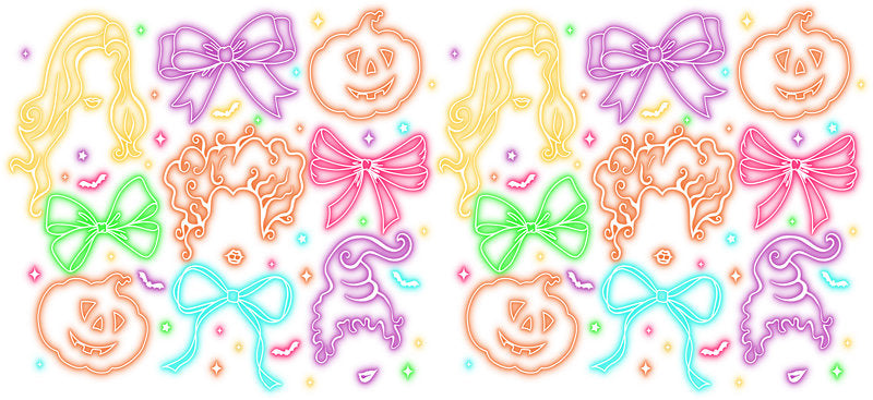 KA-9539=halloween-cup-wrap-colorful-pumpkin-bats-design-white-background