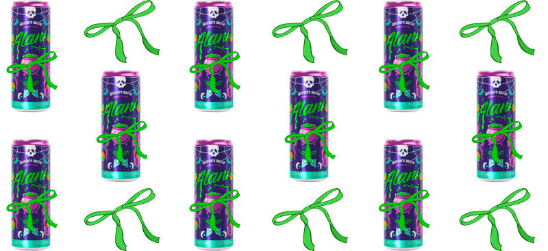 Energy drink aesthetic UV DTF Cup Wrap for 16oz Glass Can Libbey KA-9995