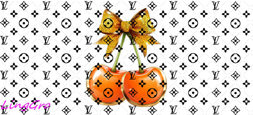 L-V 16oz UV DTF TRANSFER Libbey Glass Can Cup Wrap-KA 1596