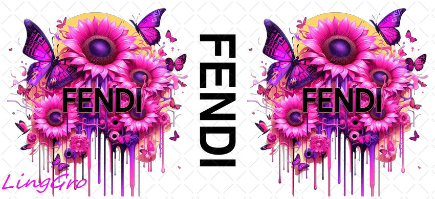 16oz UV DTF TRANSFER Libbey Glass Can Cup Wrap KA-1986