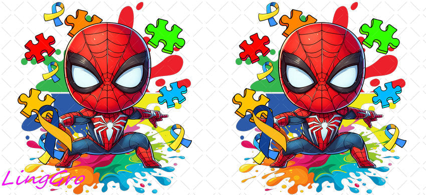 Autisum 16oz UV DTF TRANSFER Libbey Glass Can Cup Wrap KA-2231