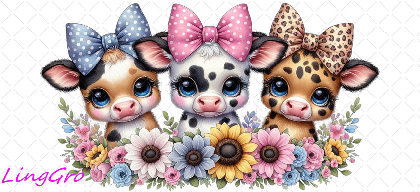 Animal 16oz UV DTF TRANSFER Libbey Glass Can Cup Wrap-KA-224