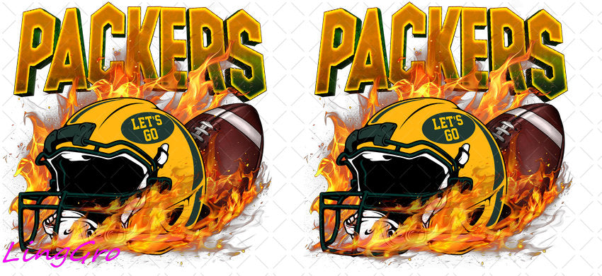 NFL 16oz UV DTF TRANSFER Libbey Glass Can Cup Wrap-KA-3093