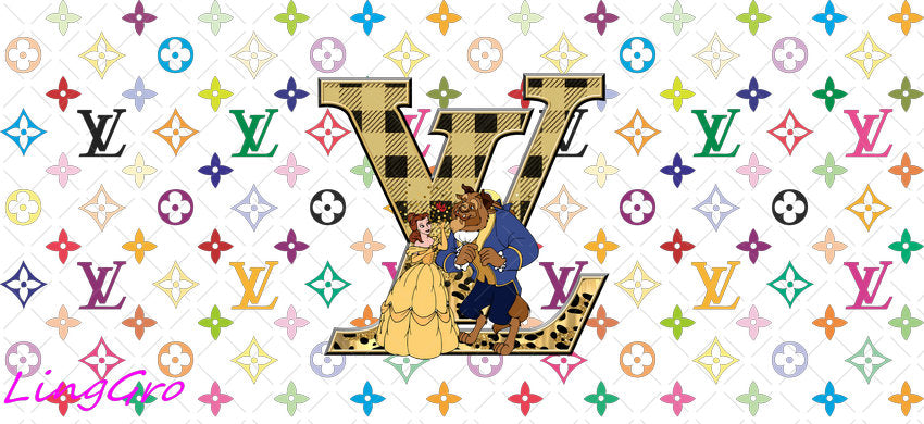 16oz UV DTF TRANSFER Libbey Glass Can Cup Wrap KA-3117