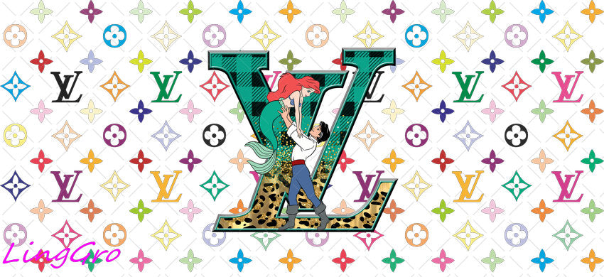 16oz UV DTF TRANSFER Libbey Glass Can Cup Wrap KA-3123