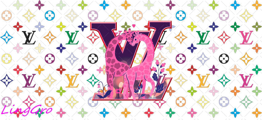 16oz UV DTF TRANSFER Libbey Glass Can Cup Wrap KA-3140