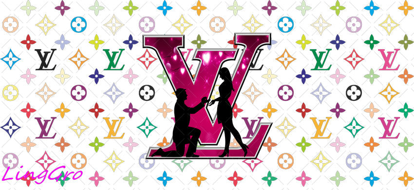 16oz UV DTF TRANSFER Libbey Glass Can Cup Wrap KA-3141