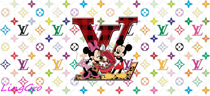 16oz UV DTF TRANSFER Libbey Glass Can Cup Wrap KA-3144