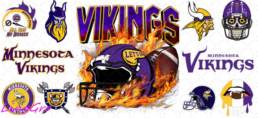 NFL 16oz UV DTF TRANSFER Libbey Glass Can Cup Wrap-KA-3185