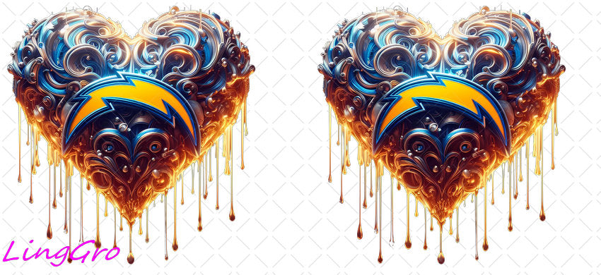 NFL 16oz UV DTF TRANSFER Libbey Glass Can Cup Wrap KA-4201