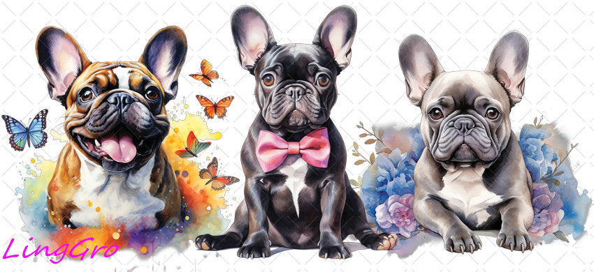 Animal 16oz UV DTF TRANSFER Libbey Glass Can Cup Wrap-KA-56