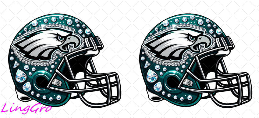 NFL 16oz UV DTF TRANSFER Libbey Glass Can Cup Wrap-KA-590