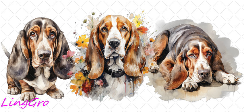 Animal 16oz UV DTF TRANSFER Libbey Glass Can Cup Wrap-KA-59